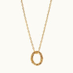 Through Thick & Thin Single-strand Cable Chain Pendant Necklace