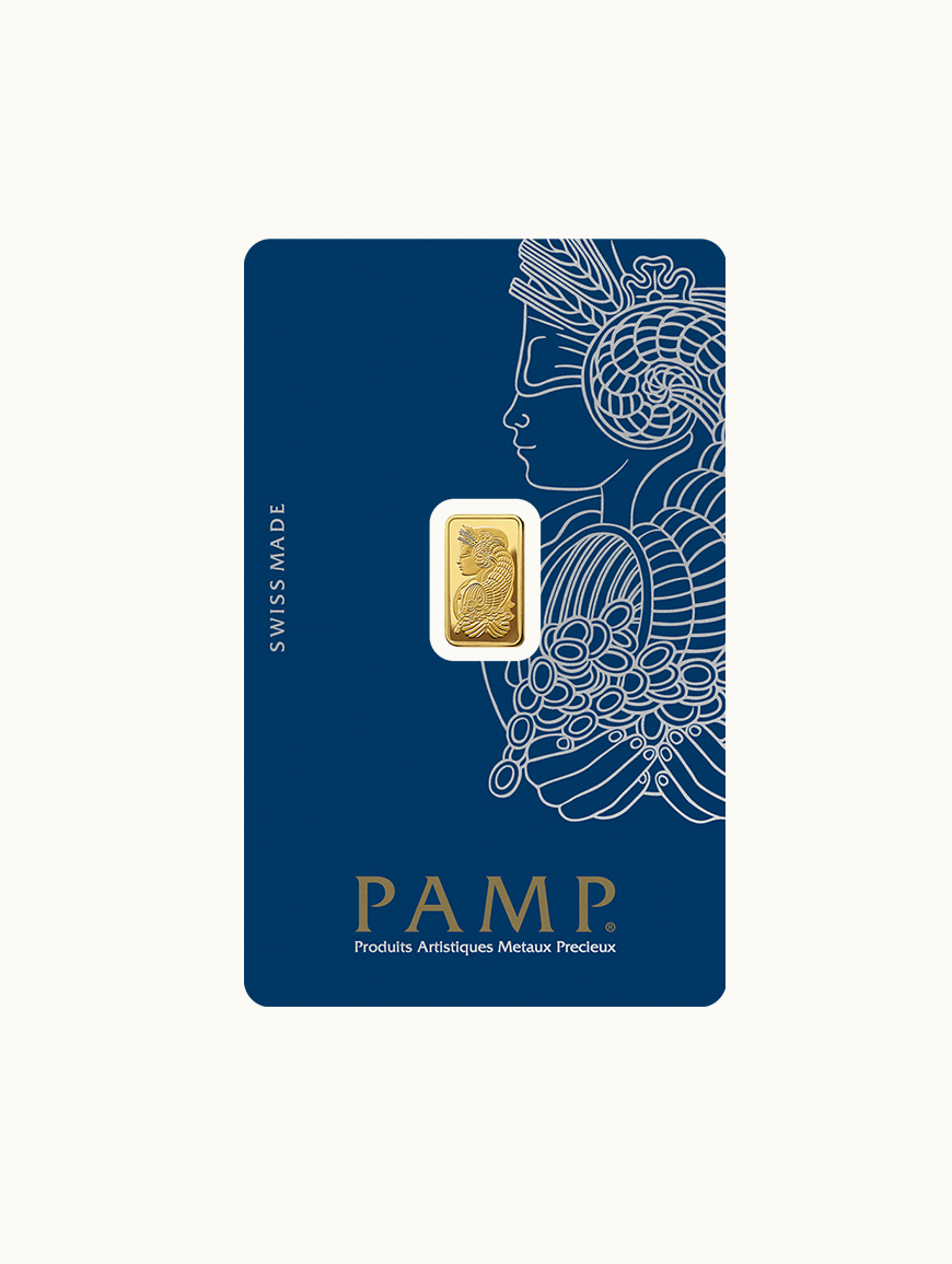 PAMP Suisse Lady Fortuna Gold Minted Bar