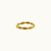 Sleek Double Twist Ring – Close-Ended
